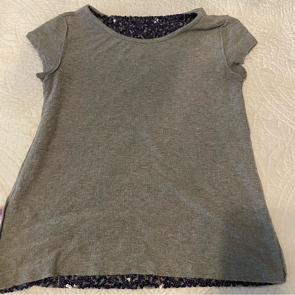 Calypso St Barth Y2k Sequin Bruni Tee Purple Size… - image 7